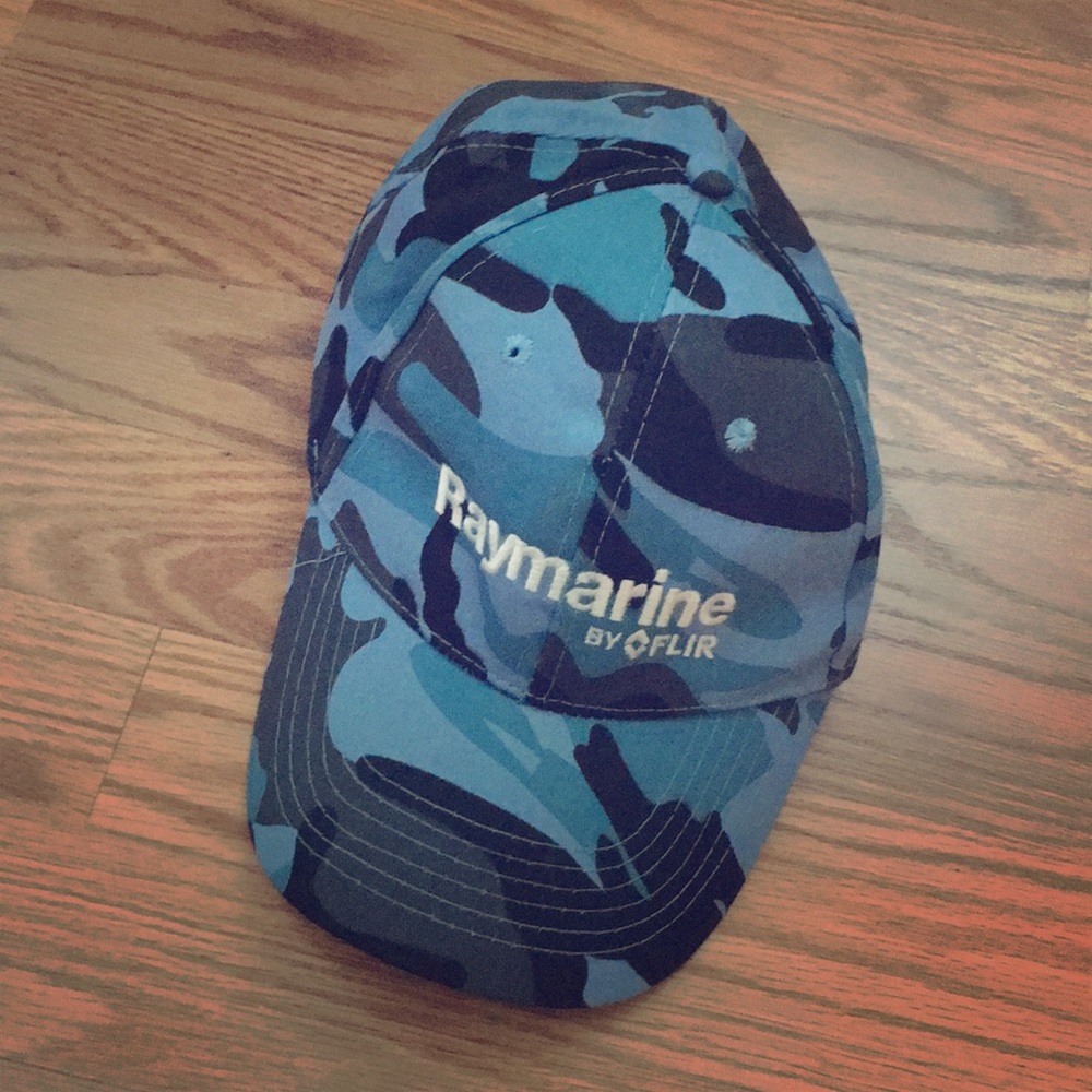 Raymarine Blue Camo Hat NWOT